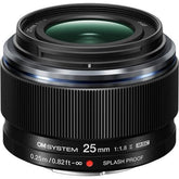 OM System M.Zuiko Digital 25mm F1.8 II (Black)